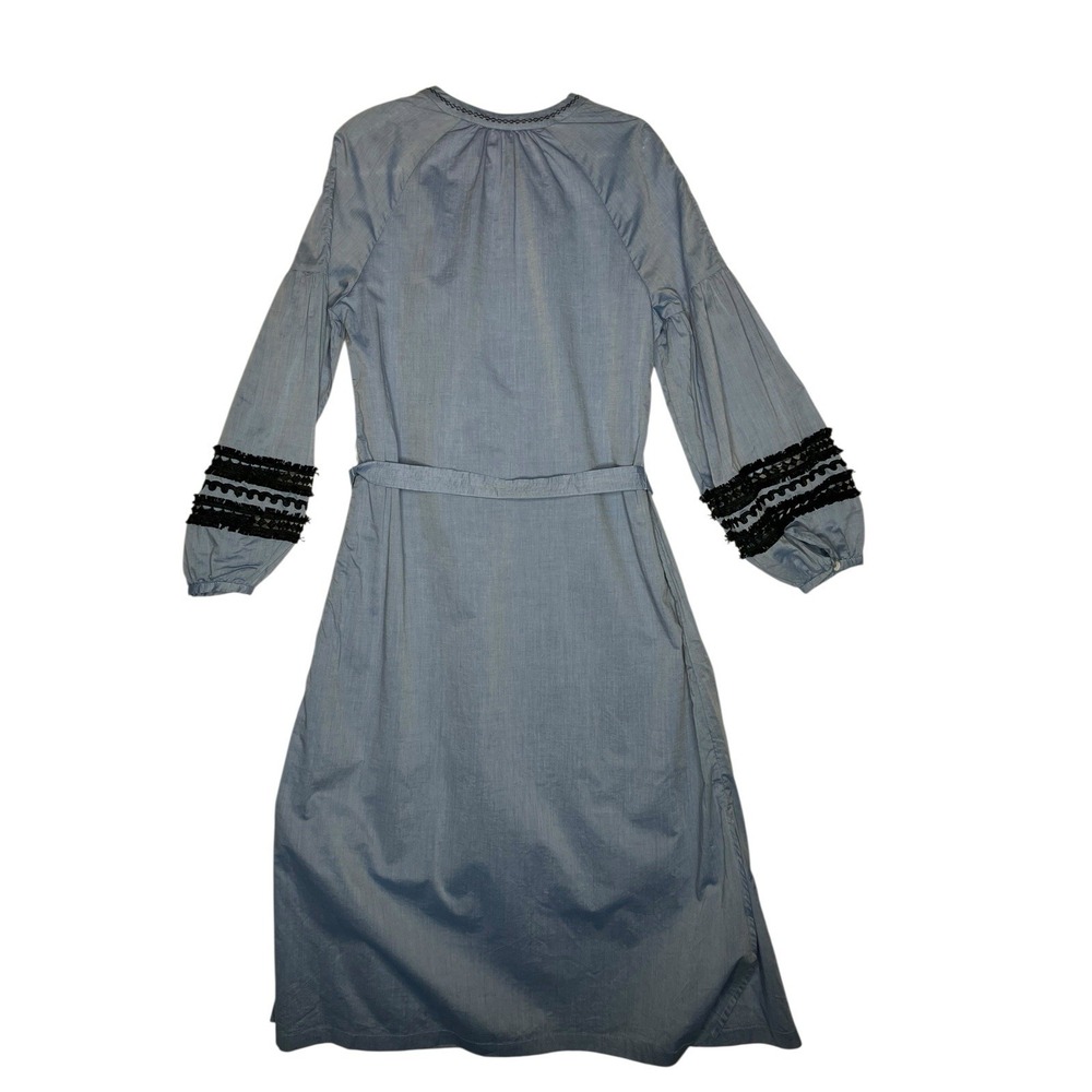Who What Wear Dress Women's Small Midi Peasant Boho Romantic Cottagecore NWT - Picture 3 of 11